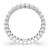Anillo Swarovski 5693409 Matrix, Talla baguette, Blanco, con Baño de rodio - comprar online
