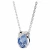 Colgante Swarovski Bella V 5734232 Talla redonda, Azul, Baño de rodio - comprar online
