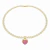 Charm Swarovski Idyllia 5742953 Talla redonda, Corazón, Rosa, Baño tono oro - La Peregrina - Joyas y Relojes
