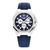 Correa Malla Reloj Swiss Alpine Military Typhoon 3 Hands & Chrono 7006 Blue