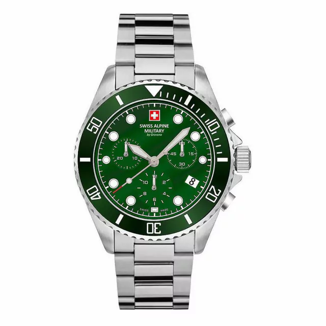 Reloj Swiss Alpine Military By Grovana Master Diver Chrono 7053.9134SAM