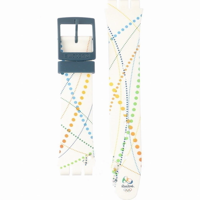Correa Malla Reloj Swatch Dots In Rio SUOW128 | ASUOW128 Original Agente Oficial