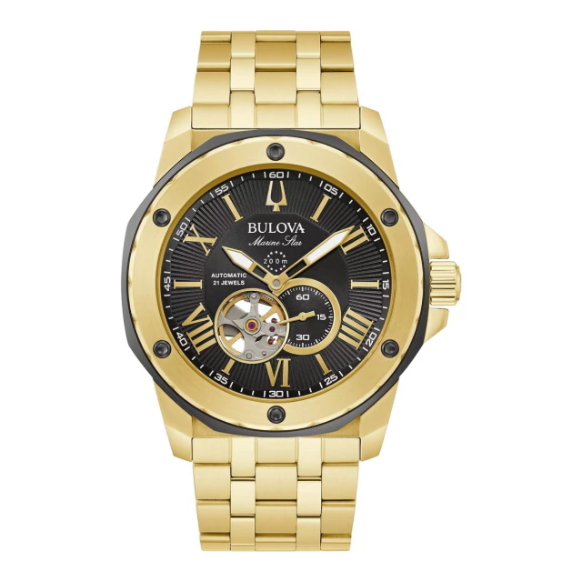 Reloj Bulova Marine Star Automatic Open Heart 44mm – La Peregrina