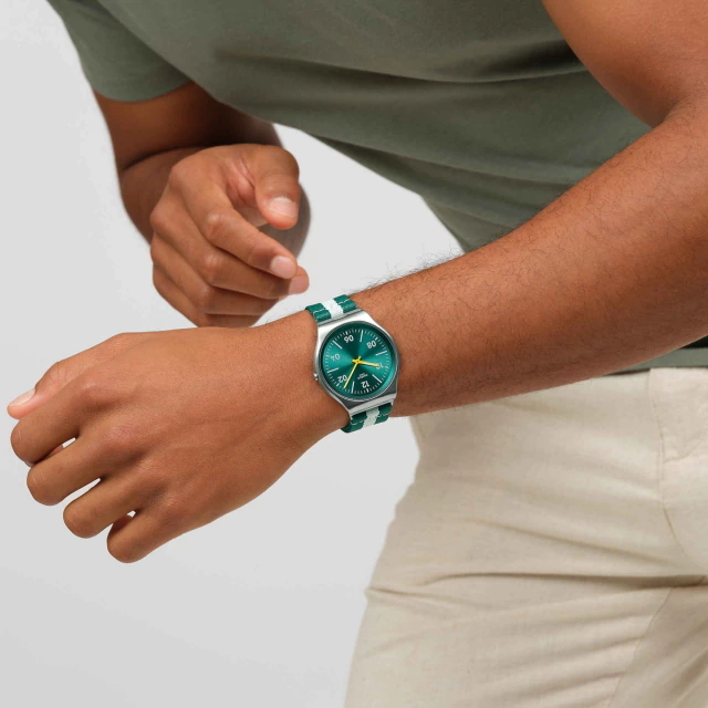 Reloj Swatch Skin Irony Casual Stripe SS07S149 — imagen 7