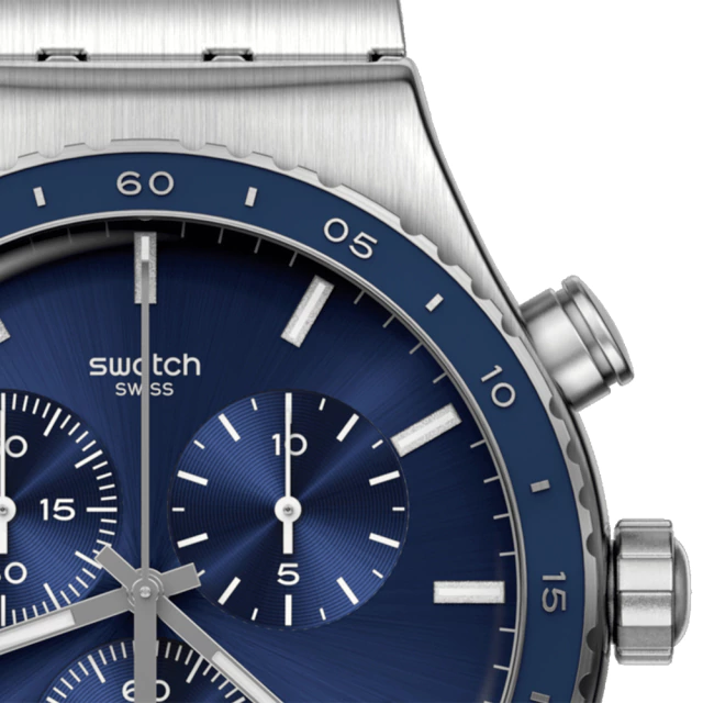 Reloj Swatch Cobalt Lagoon Irony Chrono 43mm — imagen 2