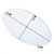 KIT Base Acrílica Oval 6x3cm Com Borda 50 Unidades - comprar online