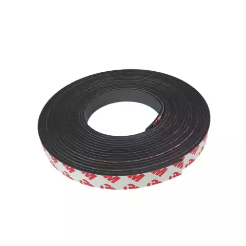 Imã Fita Autocolante P/ Artesanato Geladeira 14mmx2mm - 10 metros