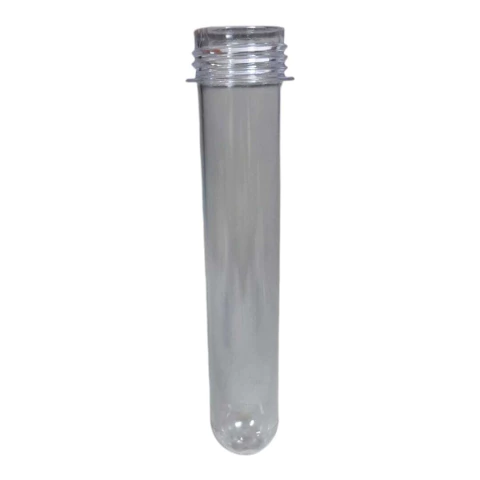 Tubete Sem Tampinha Incolor 13cm Para Artesanato Aniversários