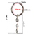 Argolas para chaveiro 23mm com correntes 5 elos 100 unidades - comprar online