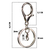 Argola Batida 30mm Para Chaveiros Com Fecho Mosquetão Metal 10 unidades na internet