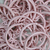 Argola Para Chaveiro Artesanato 23mm Rosa Bebê 100 unidades - Russo Art