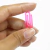 Clips Plástico Para Decoração Escritório 2,5cm Rosa - 100 Unidades - Russo Art