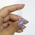 Clips Plástico Para Decoração Escritório 2,5cm Transparente - 100 Unidades - Russo Art