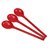 Colher mini Vermelha 500 peças - comprar online