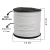 Rolo Fio de Camurça Branco 2.7mm Para Artesanato - 100 Metros - comprar online