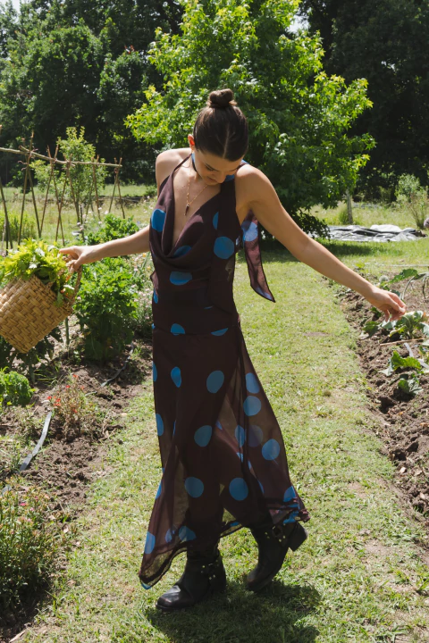 Set PolkaDots Fluir Tostado - comprar online