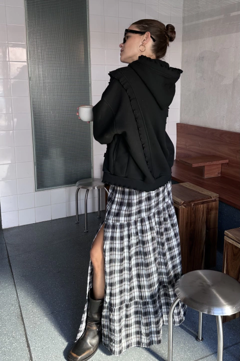 Campera Butterfly Black - comprar online