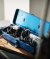 Caja metálica grande azul T-320 en internet