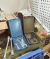 Caja metálica importada azul brillante T-152 - comprar online
