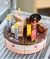 Torta de chocolate de madera en internet