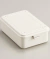 Caja metálica mediana blancaT-150