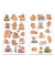 Stickers decorativos Capybara para botellas/vasos - Semillas de Menta