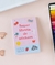 Libreta de stickers con perfume