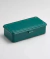 Caja metálica verde antiguo T-190 - comprar online