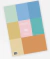 Planner A5 colorblock vertical - Semillas de Menta