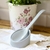 Colher Concha de Porcelana com Descanso