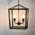 Lustre Pendente Farmhouse Preto