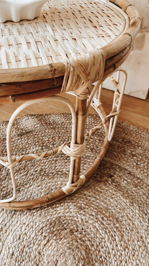 Alfombra natural redonda yute