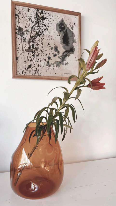 florero amorfo mediano