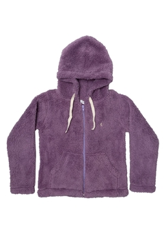 Campera Peluche Lila