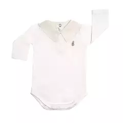 Body cuello pico vainillado blanco - buy online