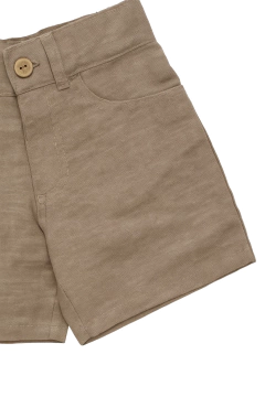 Bermuda lino cemento - La Folie