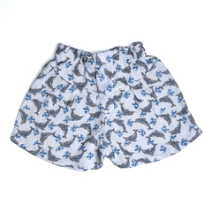 Short pollera gasa delfines