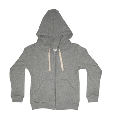 Campera canguro wafle gris