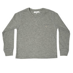 Remera mini wafle gris