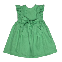 Vestido Vivian/ lino verde - buy online