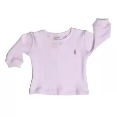 Buzo clasico waffle rosa - comprar online