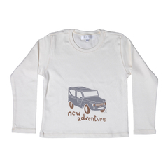 Remera jeep gris