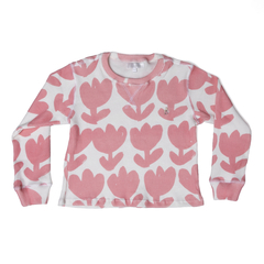 Buzo clasico waffle tulip rosa - comprar online