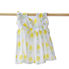 Camisa Wendy Margarita Amarilla