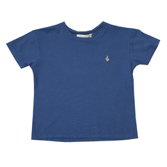 Remera Logo/azul