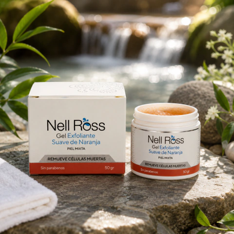Gel Exfoliante Facial De Naranjas