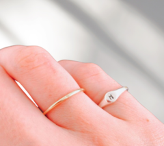 Aliança fases Ouro 18k - Solteira - comprar online