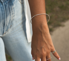 Bracelete aro redondo 1,5 mm - comprar online