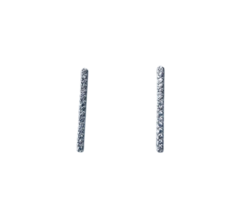 Brinco Palitinho Cravejado 18 mm