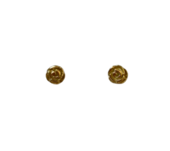 Brinco Rosinha 5 mm Ouro 18k na internet